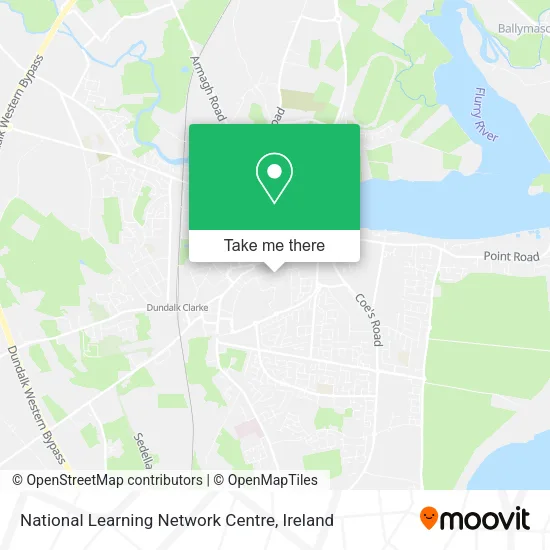 National Learning Network Centre map