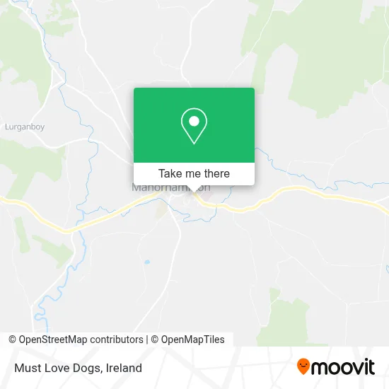 Must Love Dogs map
