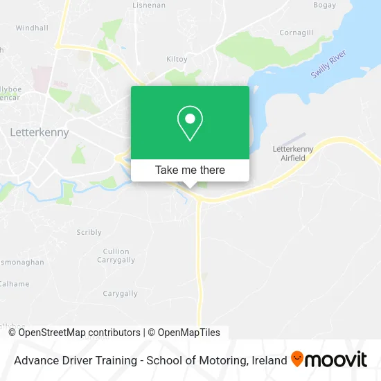 Advance Driver Training - School of Motoring map
