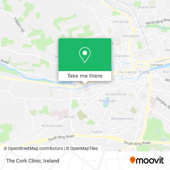 The Cork Clinic map