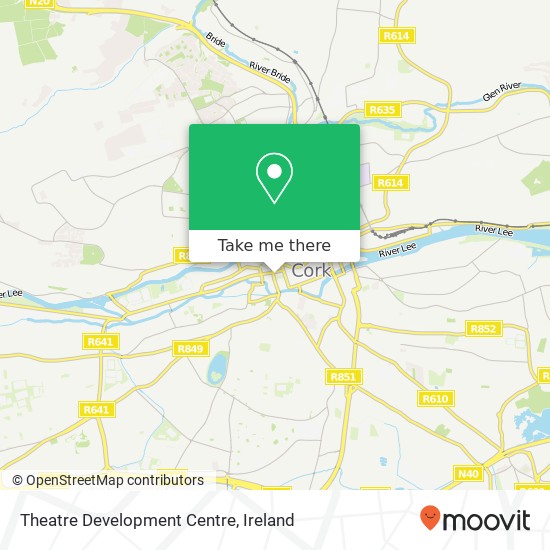 Theatre Development Centre map