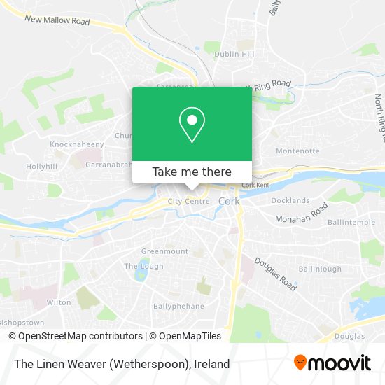 The Linen Weaver (Wetherspoon) map