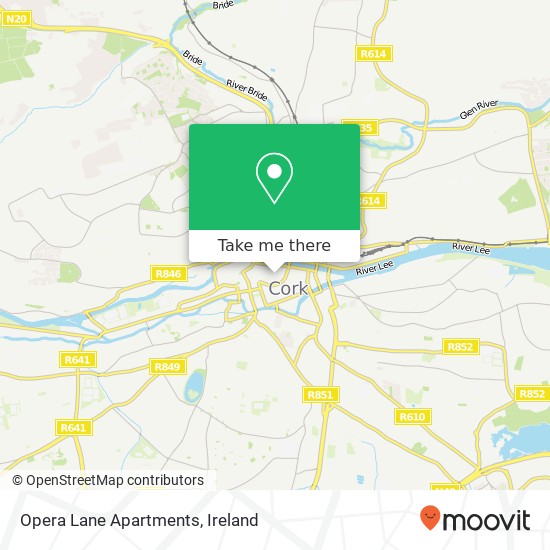 Opera Lane Apartments map