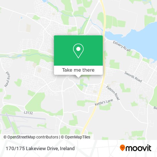 170/175 Lakeview Drive map
