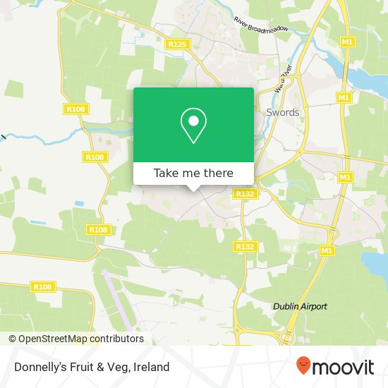 Donnelly's Fruit & Veg map