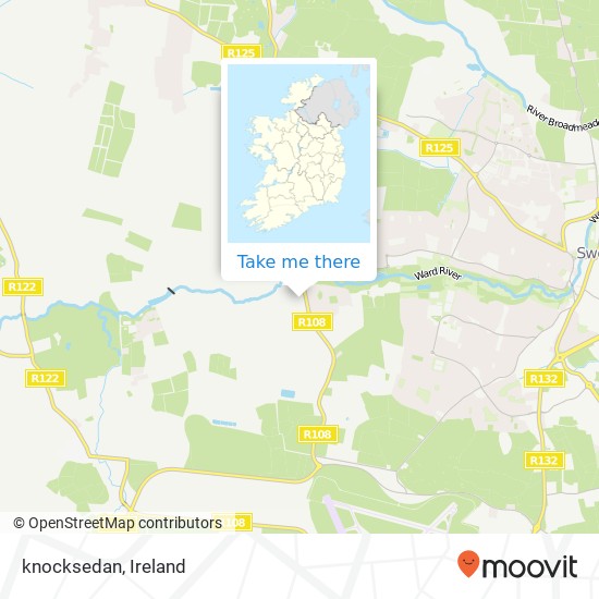 knocksedan map