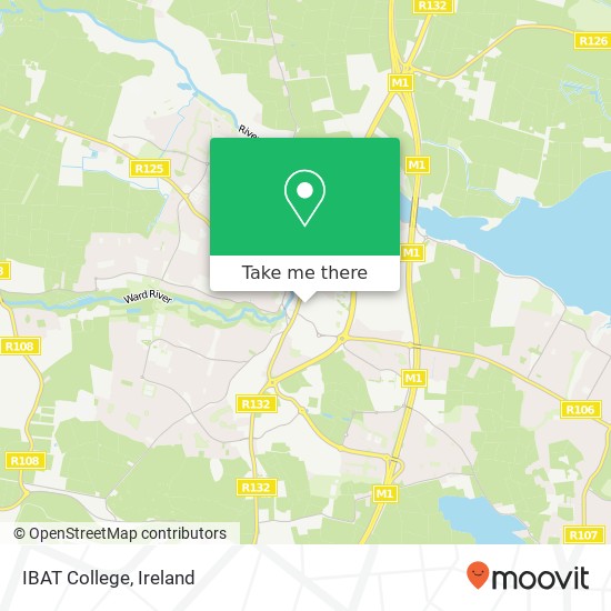 IBAT College map