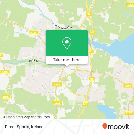 Direct Sports map