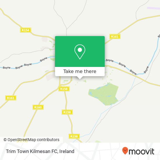 Trim Town Kilmesan FC map