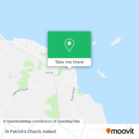 St Patrick's Church map
