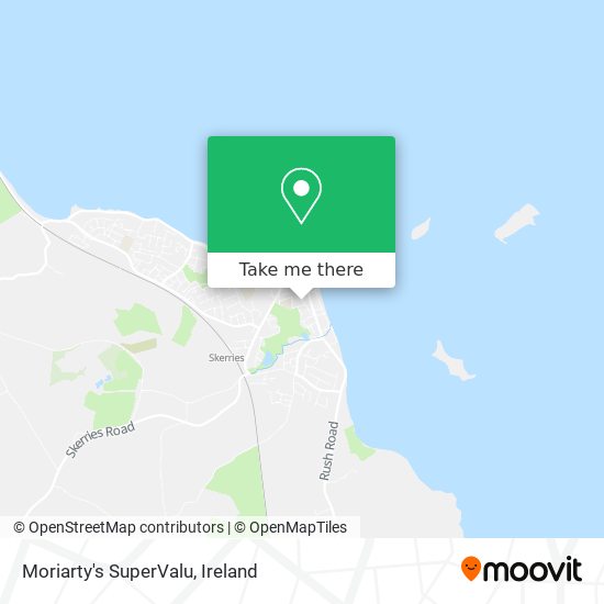 Moriarty's SuperValu map