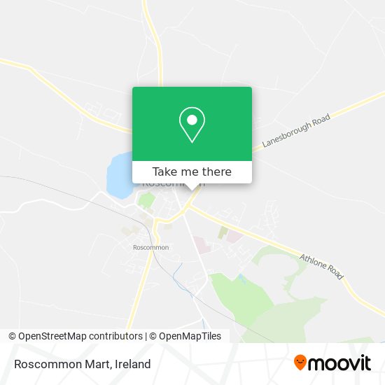 Roscommon Mart map