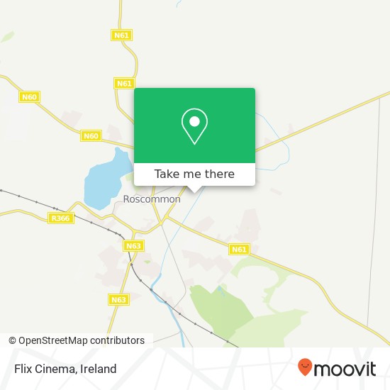 Flix Cinema map