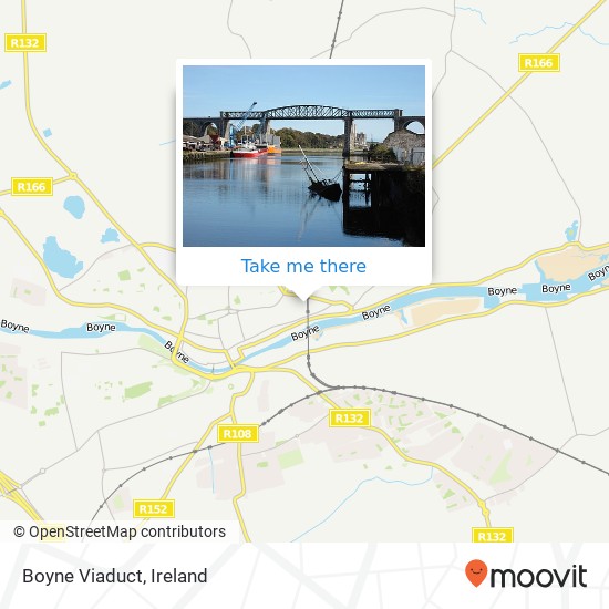 Boyne Viaduct map