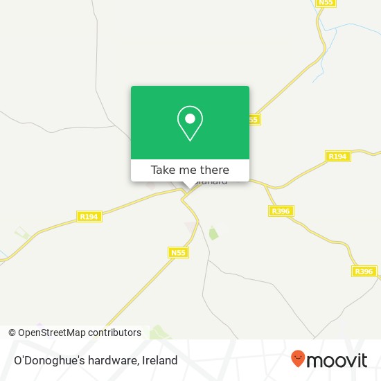 O'Donoghue's hardware map