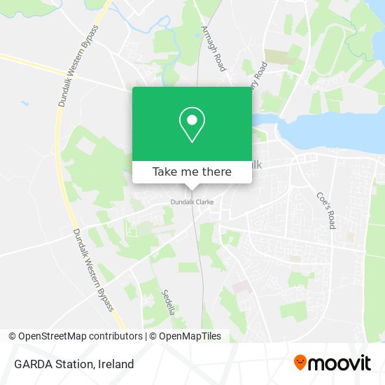 GARDA Station map