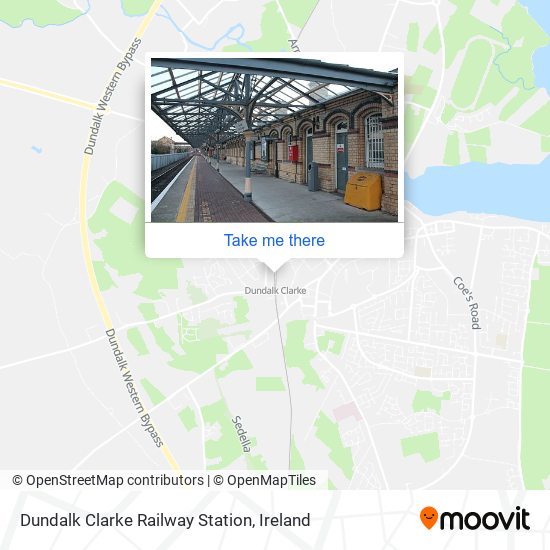 Dundalk Clarke Railway Station map