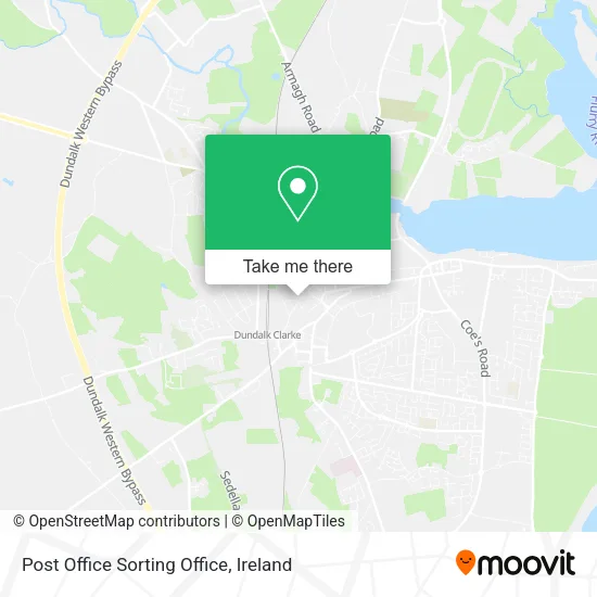 Post Office Sorting Office map