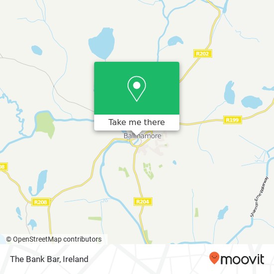 The Bank Bar map