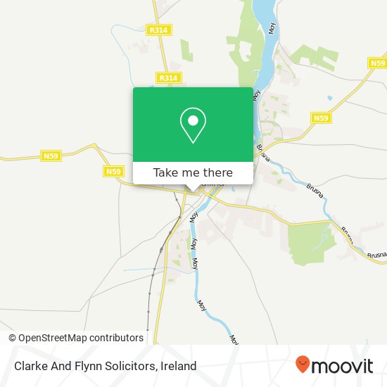 Clarke And Flynn Solicitors map