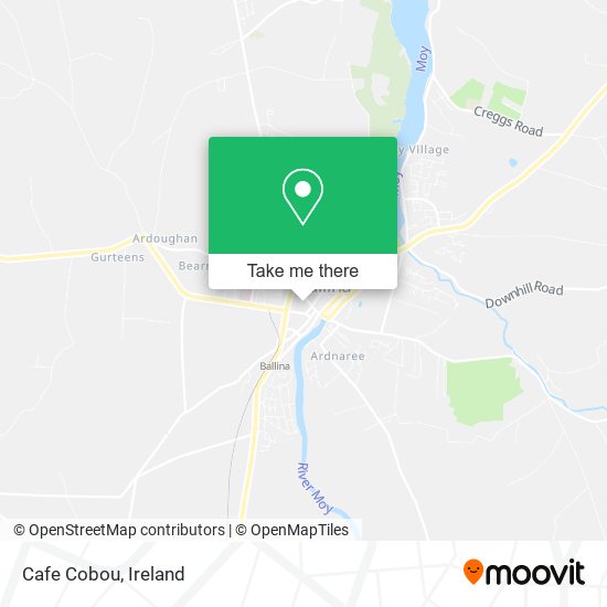 Cafe Cobou map