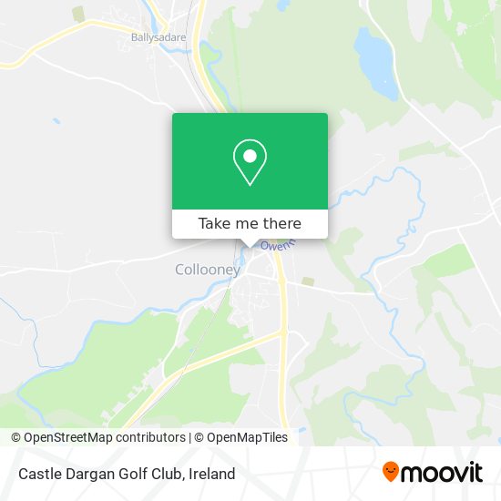 Castle Dargan Golf Club map