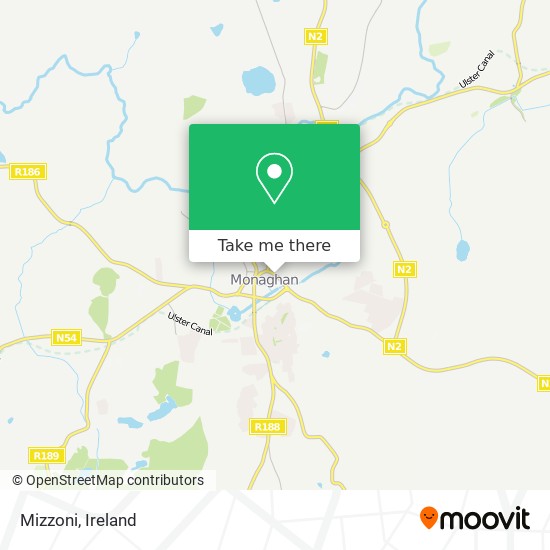 Mizzoni map