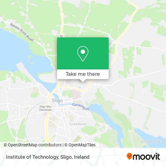 Institute of Technology, Sligo map