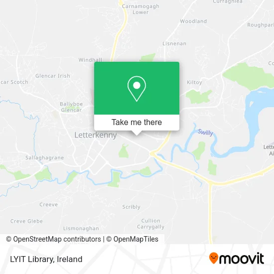 LYIT Library map