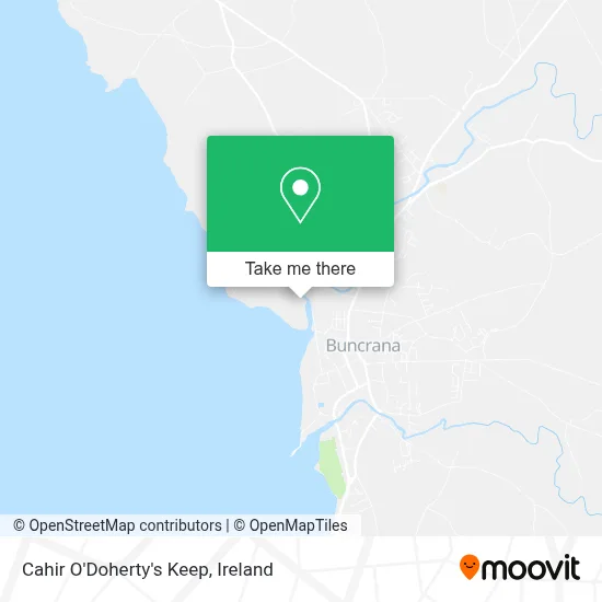 Cahir O'Doherty's Keep map