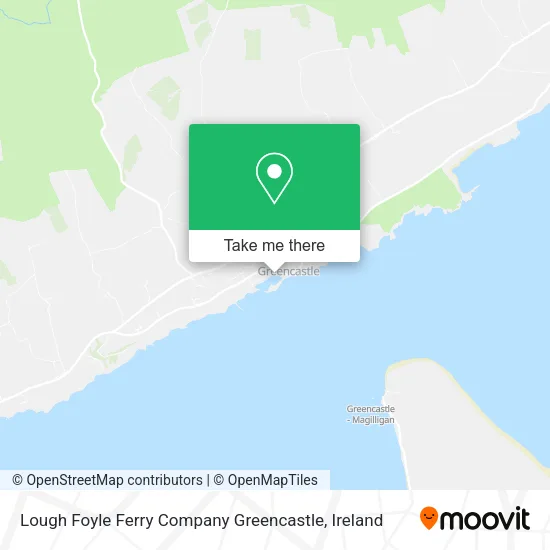 Lough Foyle Ferry Company Greencastle map