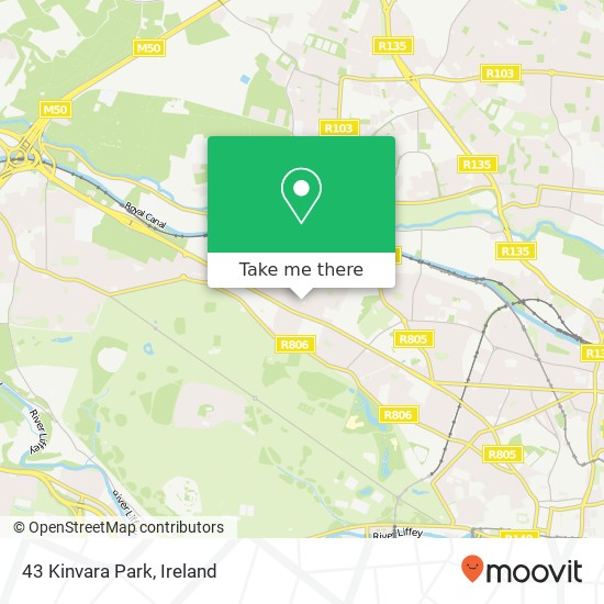 43 Kinvara Park map