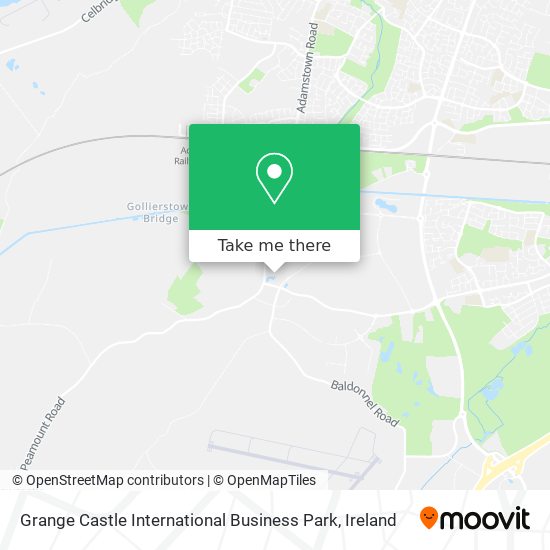 Grange Castle International Business Park map