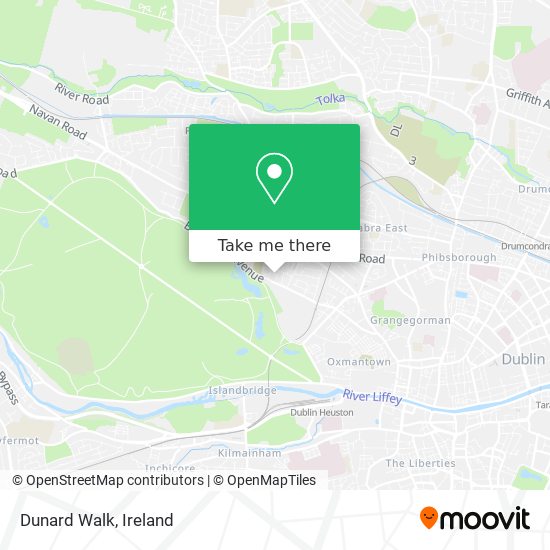Dunard Walk map