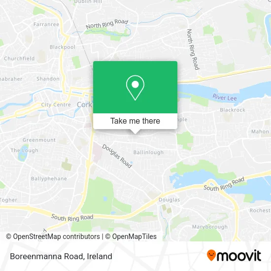 Boreenmanna Road map