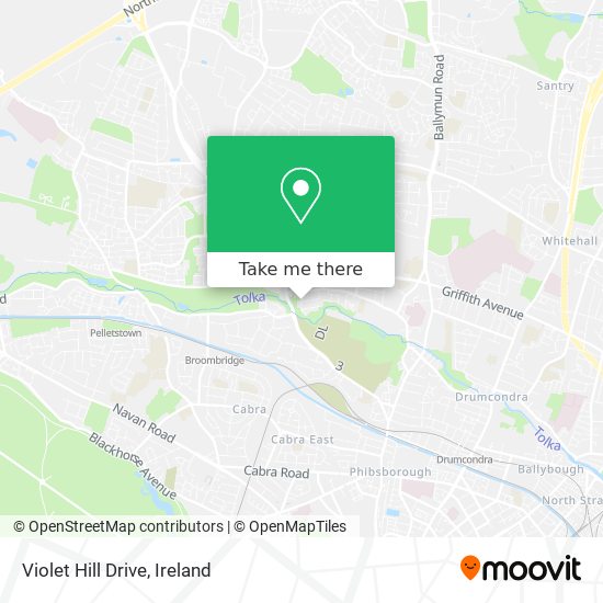 Violet Hill Drive map