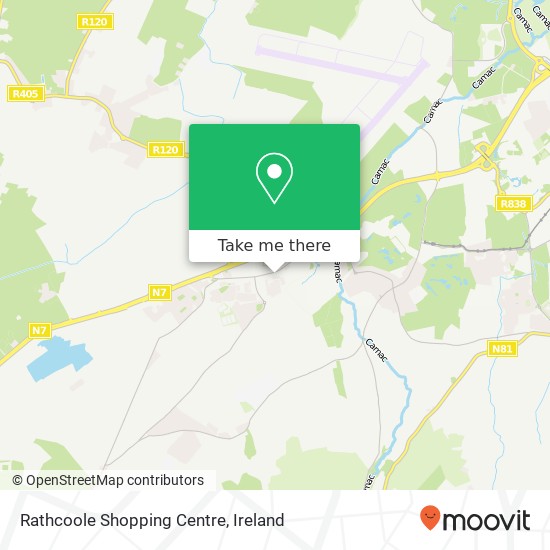 Rathcoole Shopping Centre map
