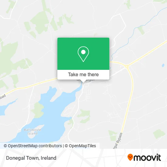 Donegal Town map