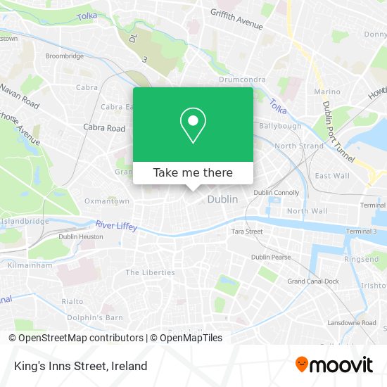 King's Inns Street map