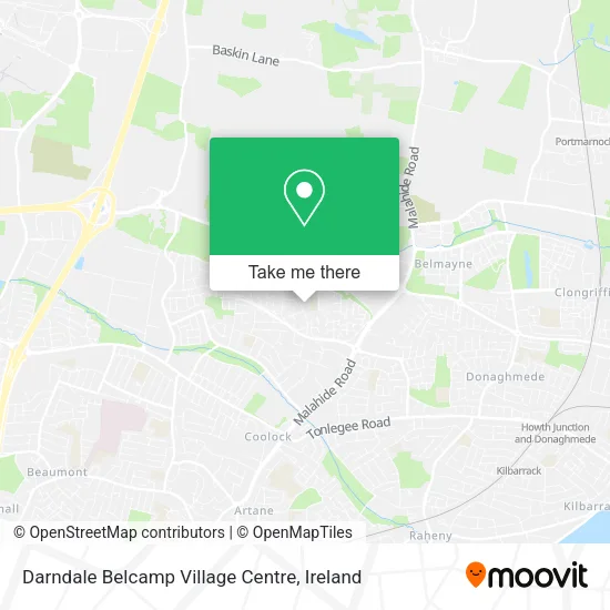 Darndale Belcamp Village Centre map