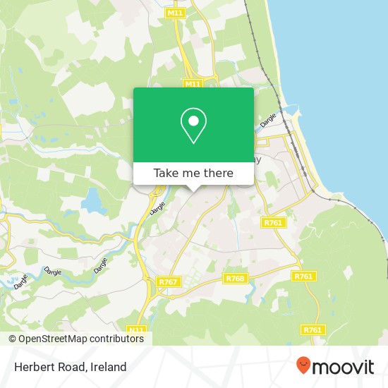 Herbert Road map