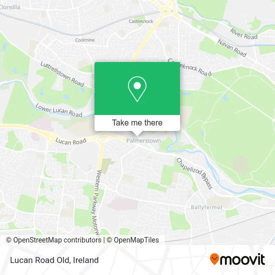 Lucan Road Old map