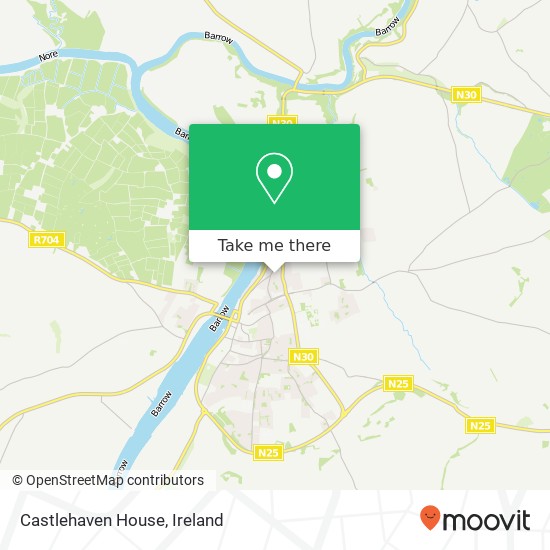 Castlehaven House map