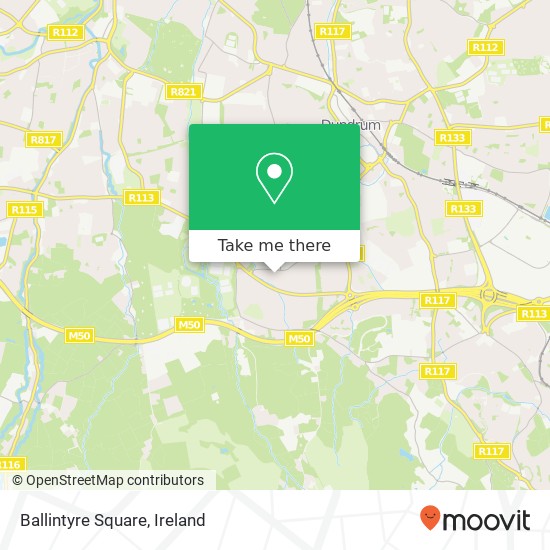 Ballintyre Square map