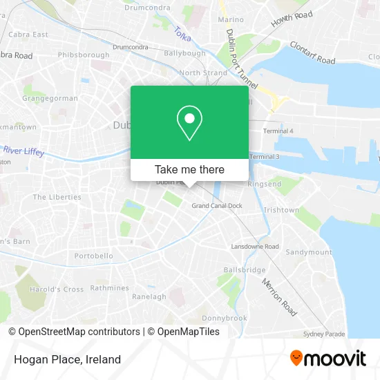 Hogan Place map