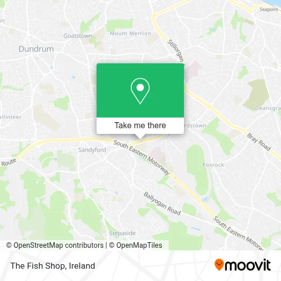 The Fish Shop map