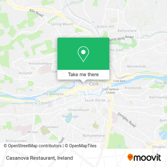 Ristorante Casanova map
