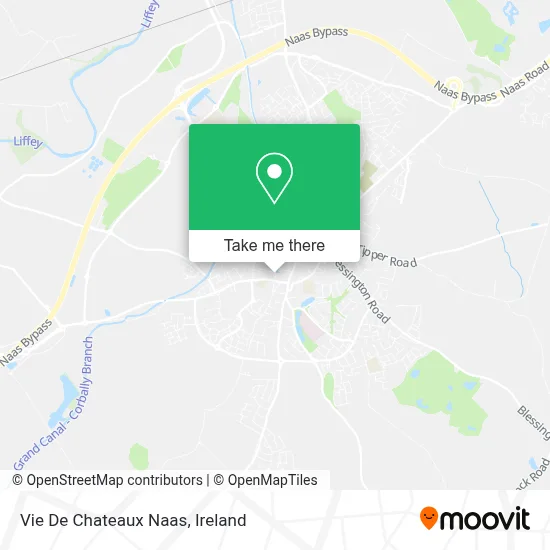 Vie De Chateaux Naas map