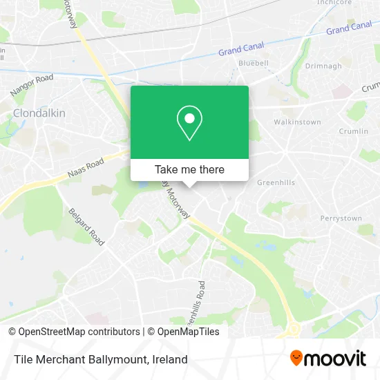 Tile Merchant Ballymount map