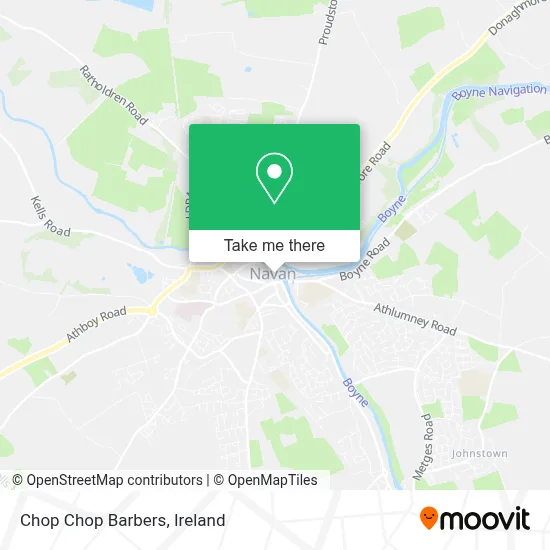 Chop Chop Barbers map